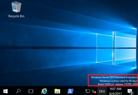 Windows Server 2016/2019 Evaluation: How to extend the Trial Period