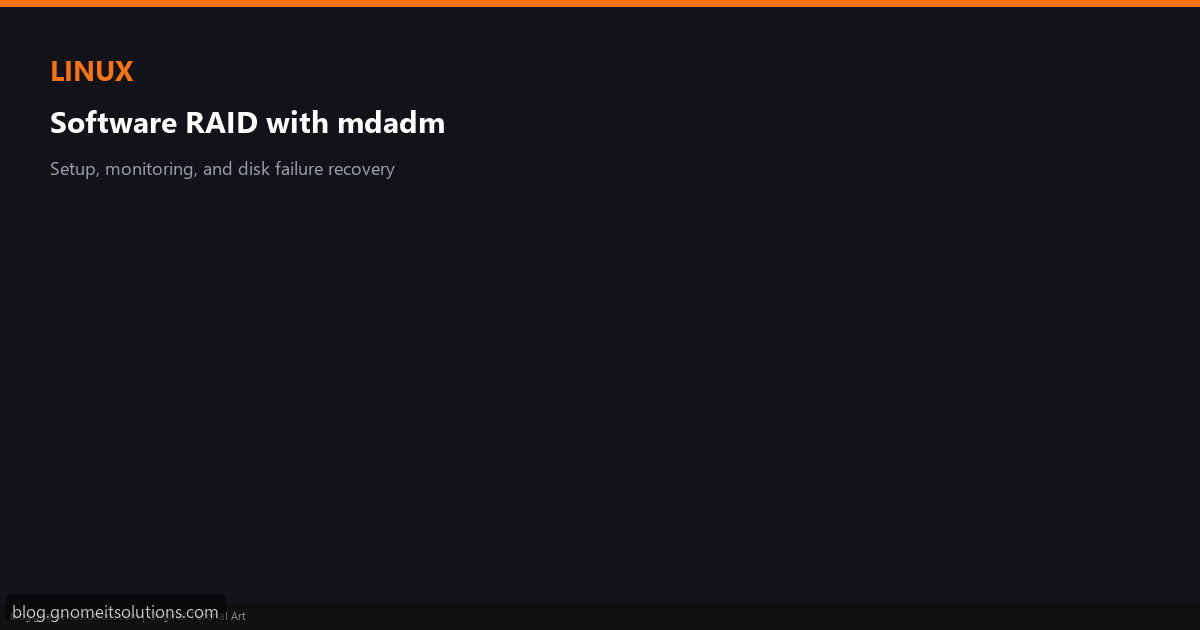 Choosing between RAID1 RAID5 RAID10 for Linux software RAID