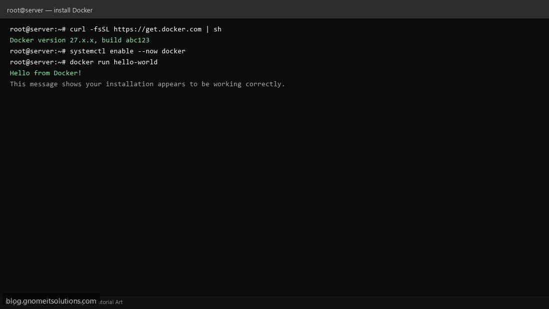 install docker engine linux get.docker.com