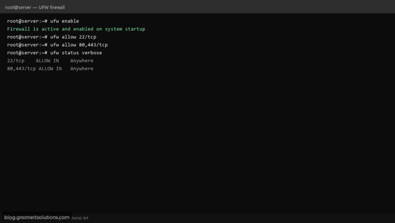 UFW Firewall Basics: Secure Your Linux Server