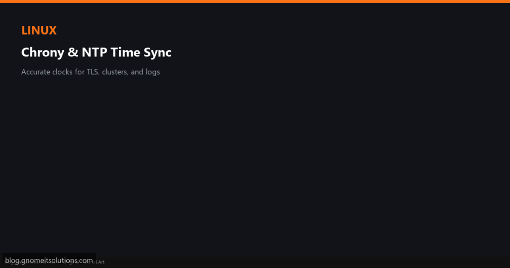 chrony ntp time sync linux servers custom-chrony-featured.png