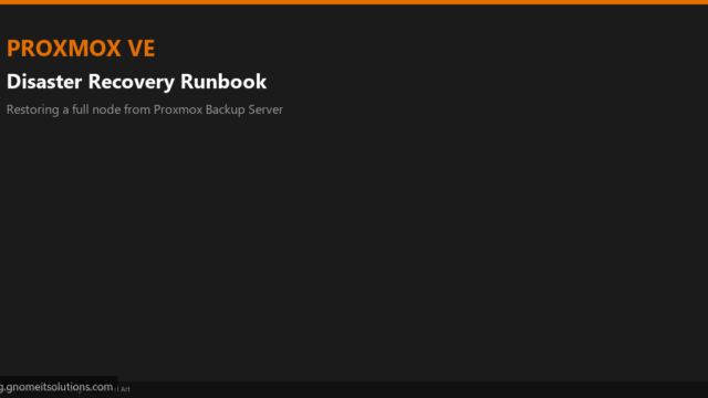 proxmox disaster recovery runbook restore node pbs - custom-dr-featured.png