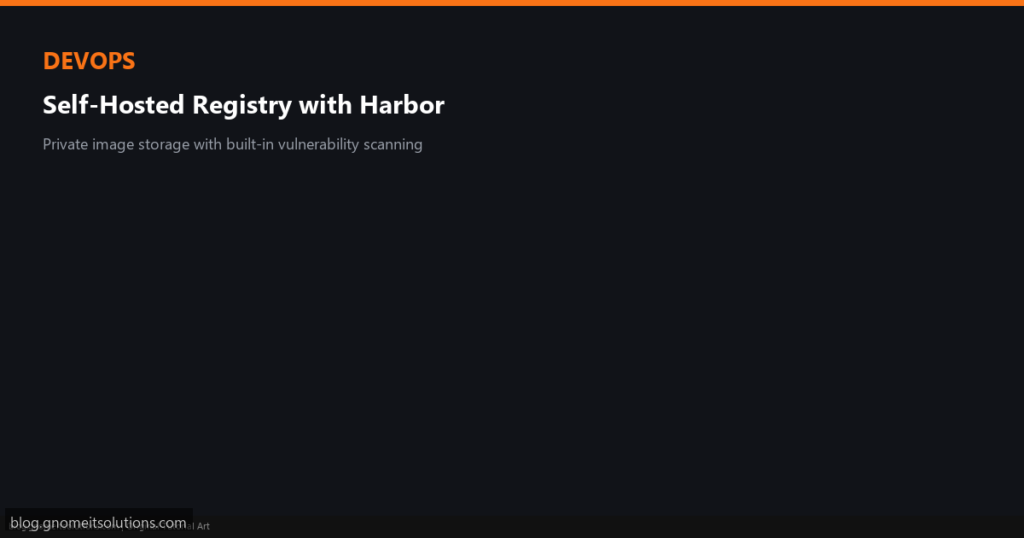 self hosted container registry harbor custom-harbor-featured.png