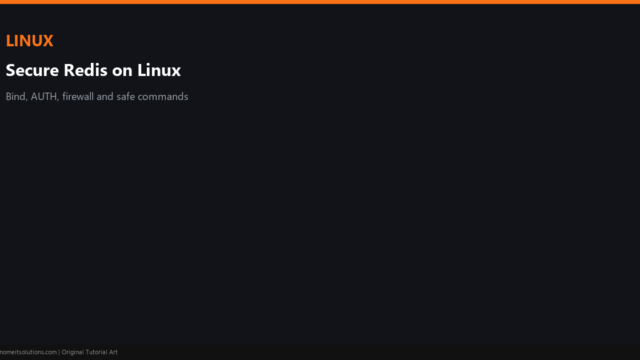 redis install secure linux - custom-redis-featured.png
