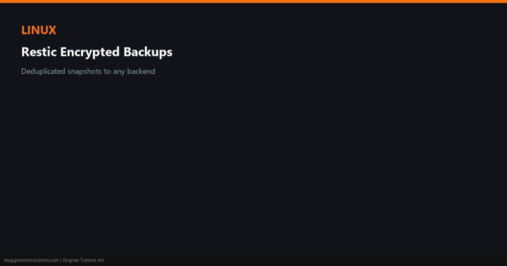 restic encrypted backups linux - custom-restic-featured.png