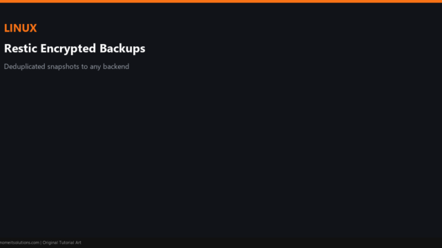 restic encrypted backups linux - custom-restic-featured.png